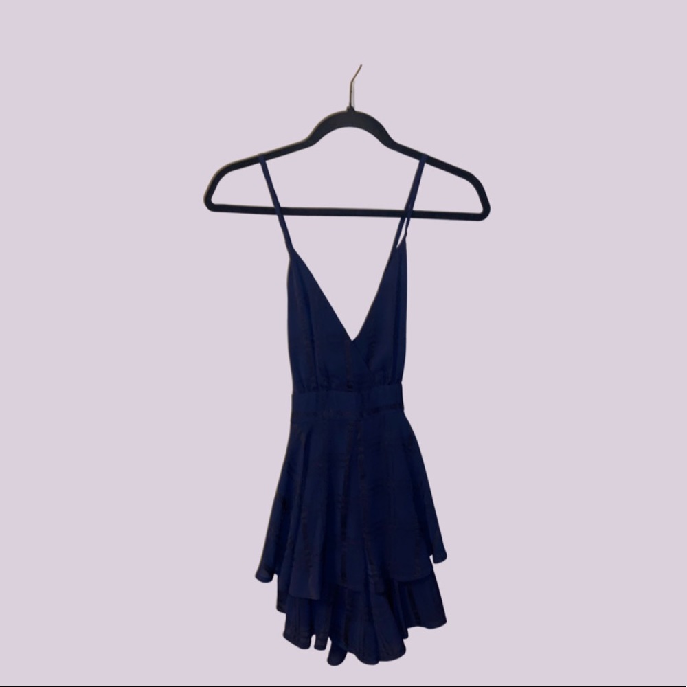 Navy romper